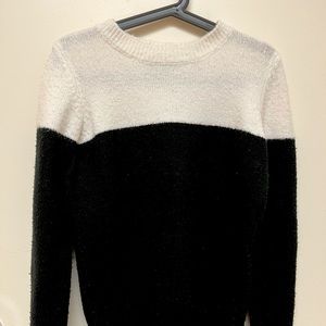 Black and white Forever 21 Sweater